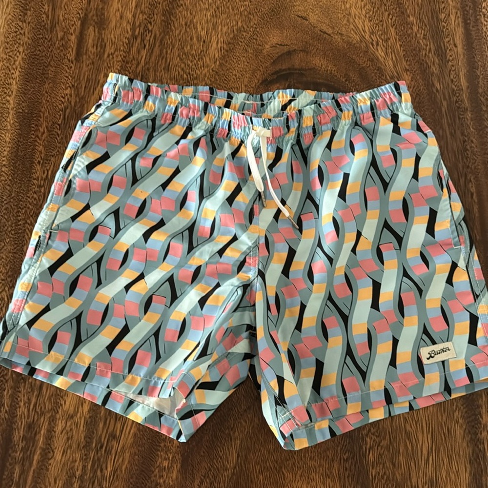 Bather Mens Swim Trunks Shorts Size Medium 5.5”